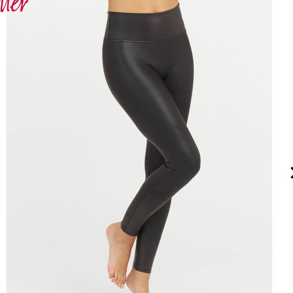 SPANX Faux Leather Legging - Picture 1 of 3